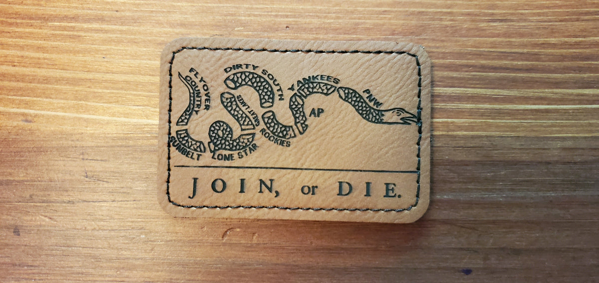 Join or Die USA patch